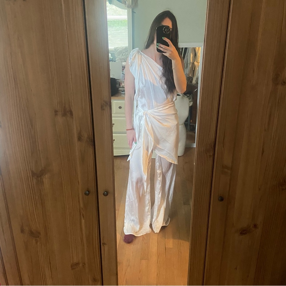 Baobab Collection White Jumpsuit